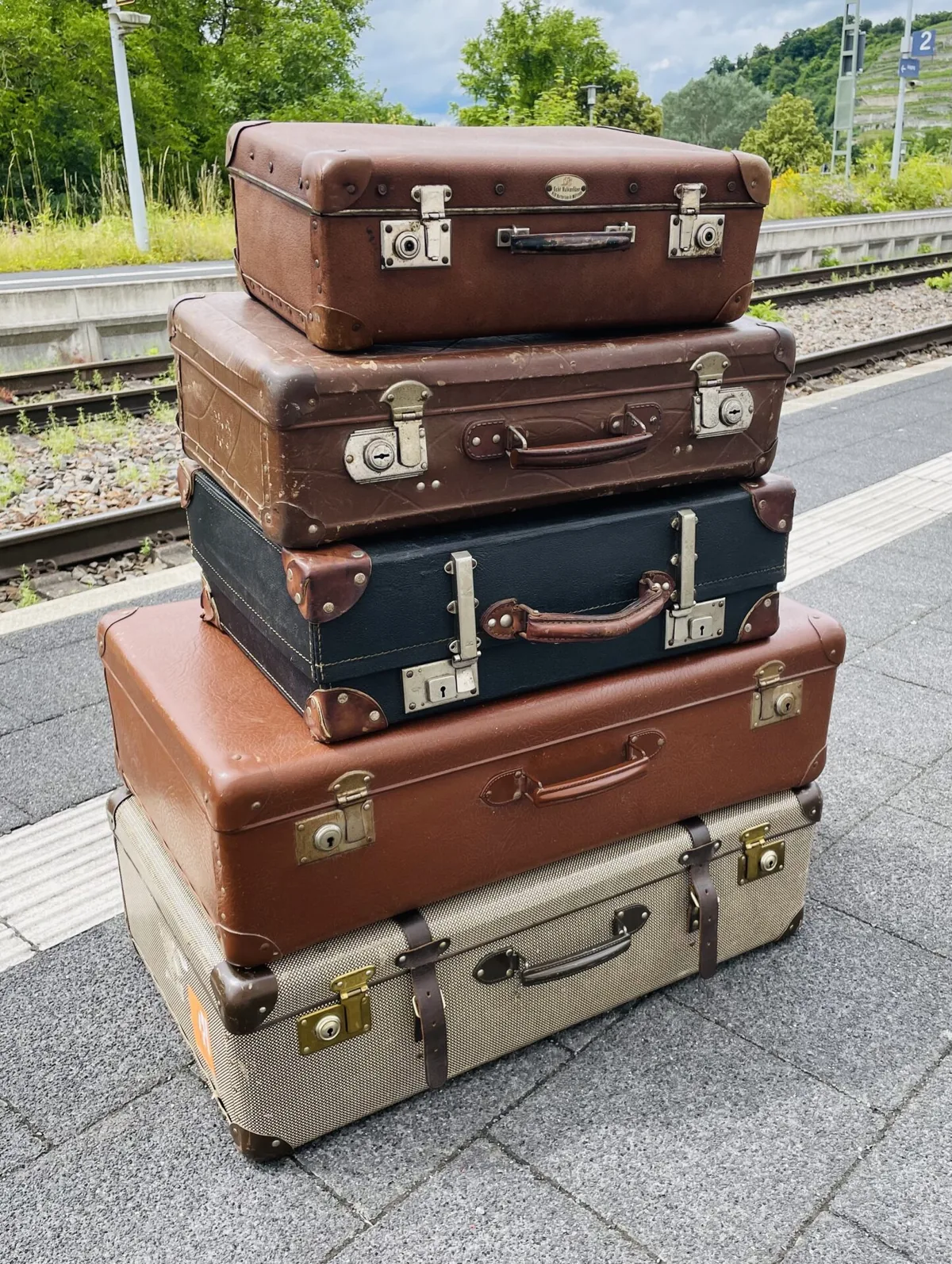 Oldtimerkoffer eine Reise in die Vergangenheit