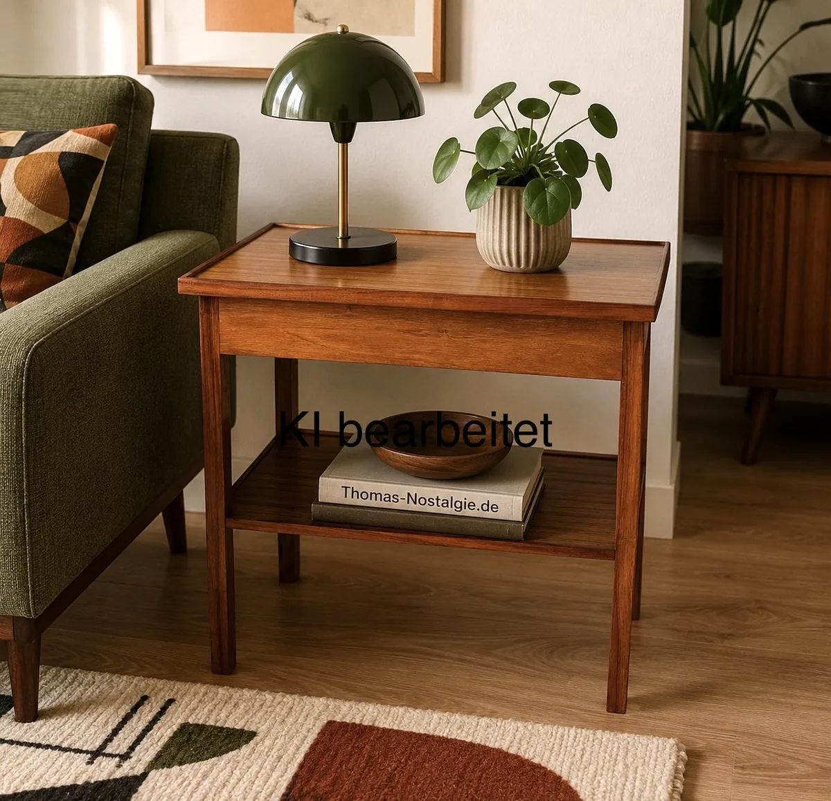 Beistelltisch Teak Teakholz Mid Century Modern 1960er – Beistelltisch Teakholz – dänisches Design, Vintage Flair, Mid Century Modern,1960er