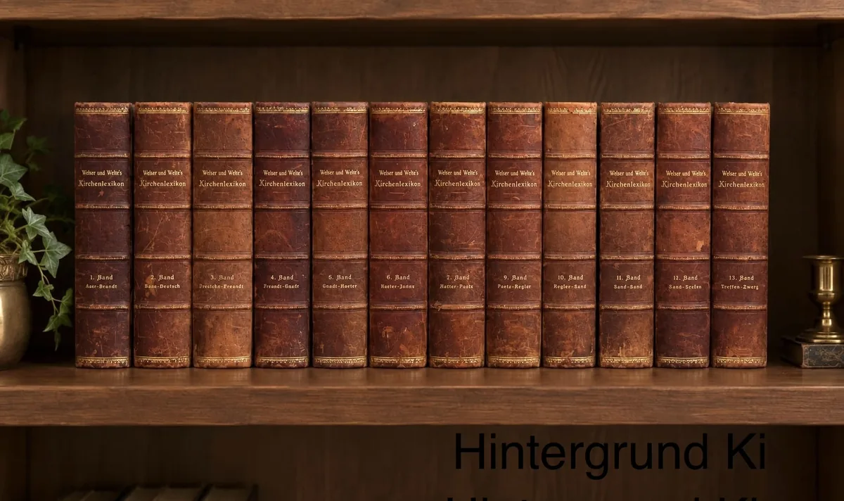 Wetzer Kirchenlexikon Antiquarisch 1889 – Antiquarische 12-Bände Wetzer Kirchenlexikon (1889) 📚✨ Sehr guter Zustand – Patina pur!