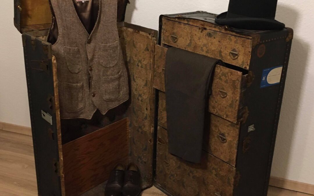 Schrankkoffer, Reisen mit Leidenschaft