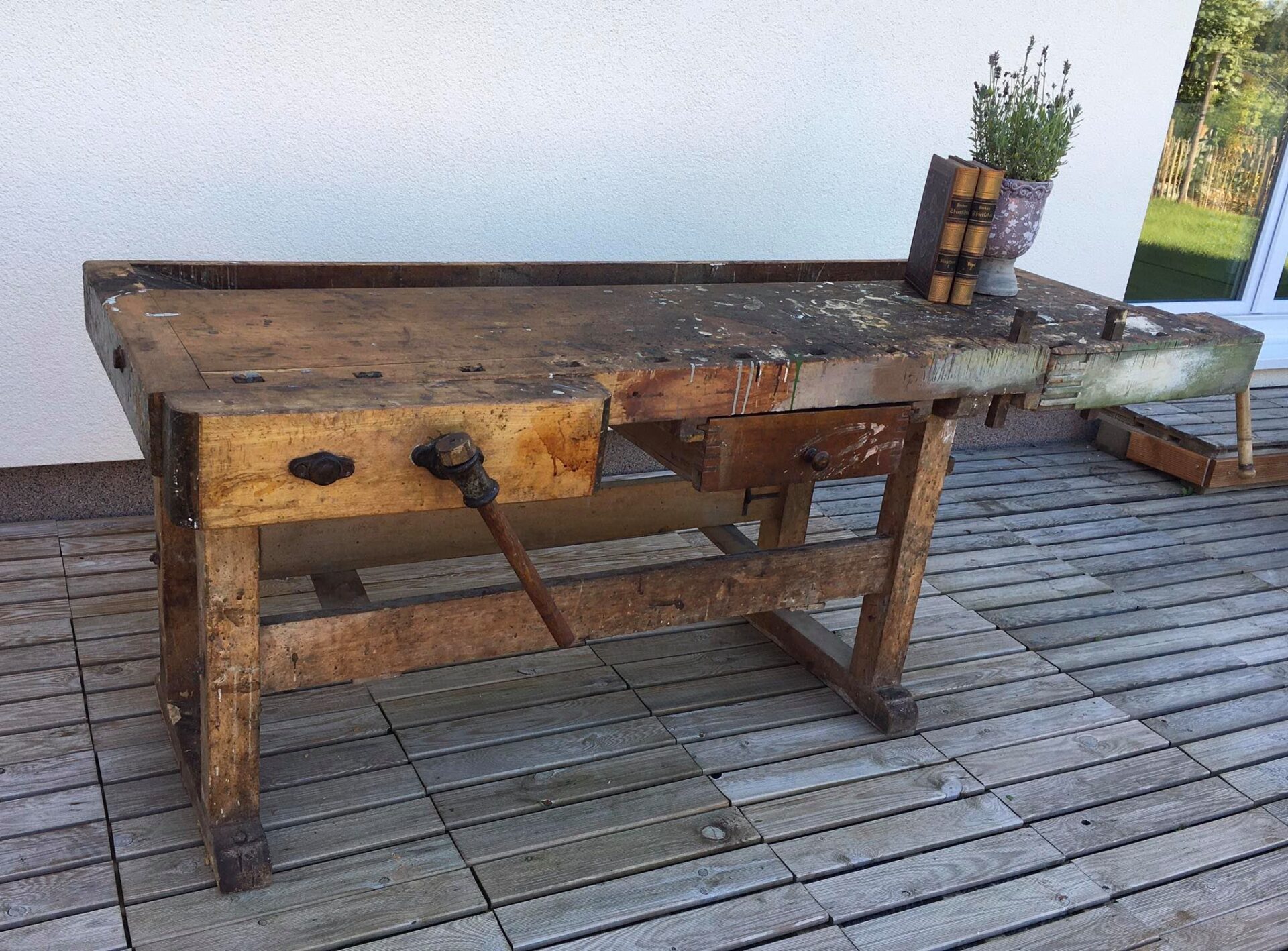 Hobelbank vielseitig verwendbar