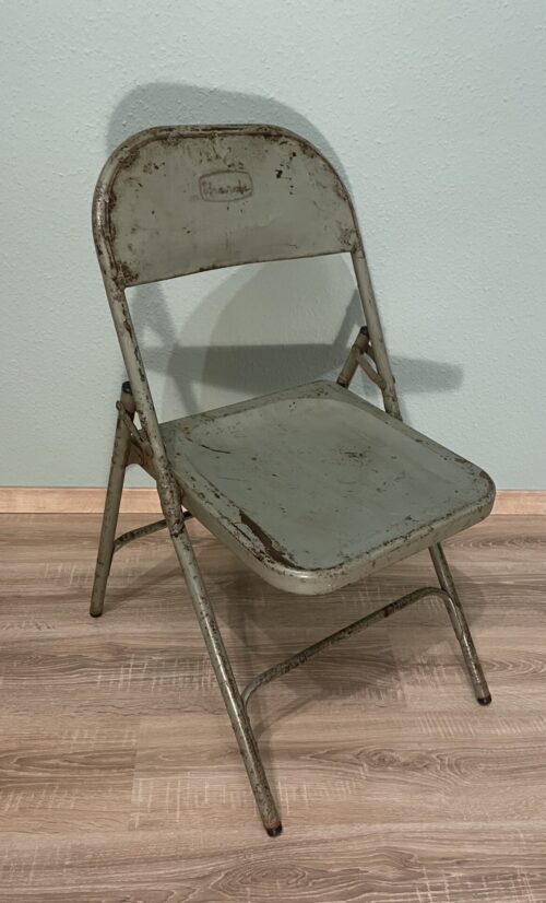 Klappstuhl ,antik, 1930/40er, Industrie Design