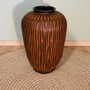 Vase, Eiwa Keramik Vase, Terrakotta Vase, Vintage, 1950er, Rhodos, Signiert, Sammlerstück