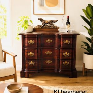 Kommode, US, 1940/50er antik Stil, Vintage, gehobenes Mid-Century, Beschläge, Augenweide