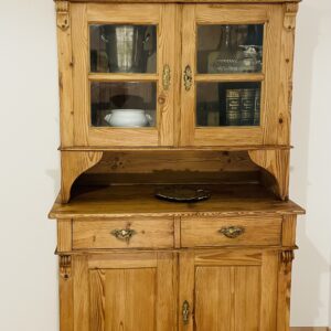 Buffet, antik, Gründerzeit, 1880er, Weichholz, Landhaus, massivem Holz, elegant, Honigton