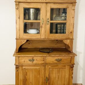 Buffet, antik, Gründerzeit, 1880er, Weichholz, Landhaus, massivem Holz, elegant, Honigton