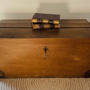 Aussteuertruhe – antik, 1890er Jahre – zeitloses Möbelstück mit Blickfang-Charakter