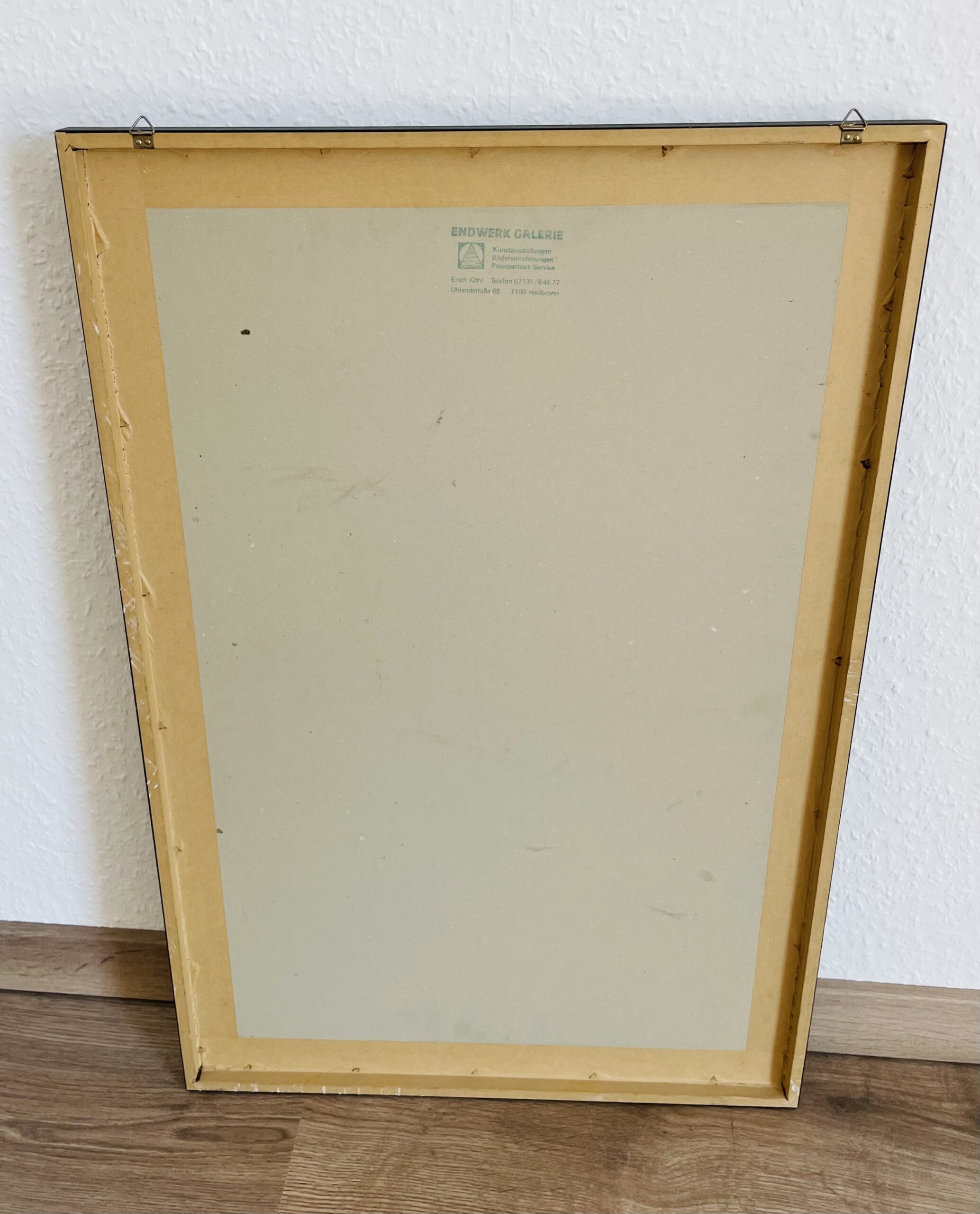 Horst Janssen, Druck –Berggruen - Paris Expo 81, Sonnenkönig, gerahmt, Offset Autogramm, Rarität