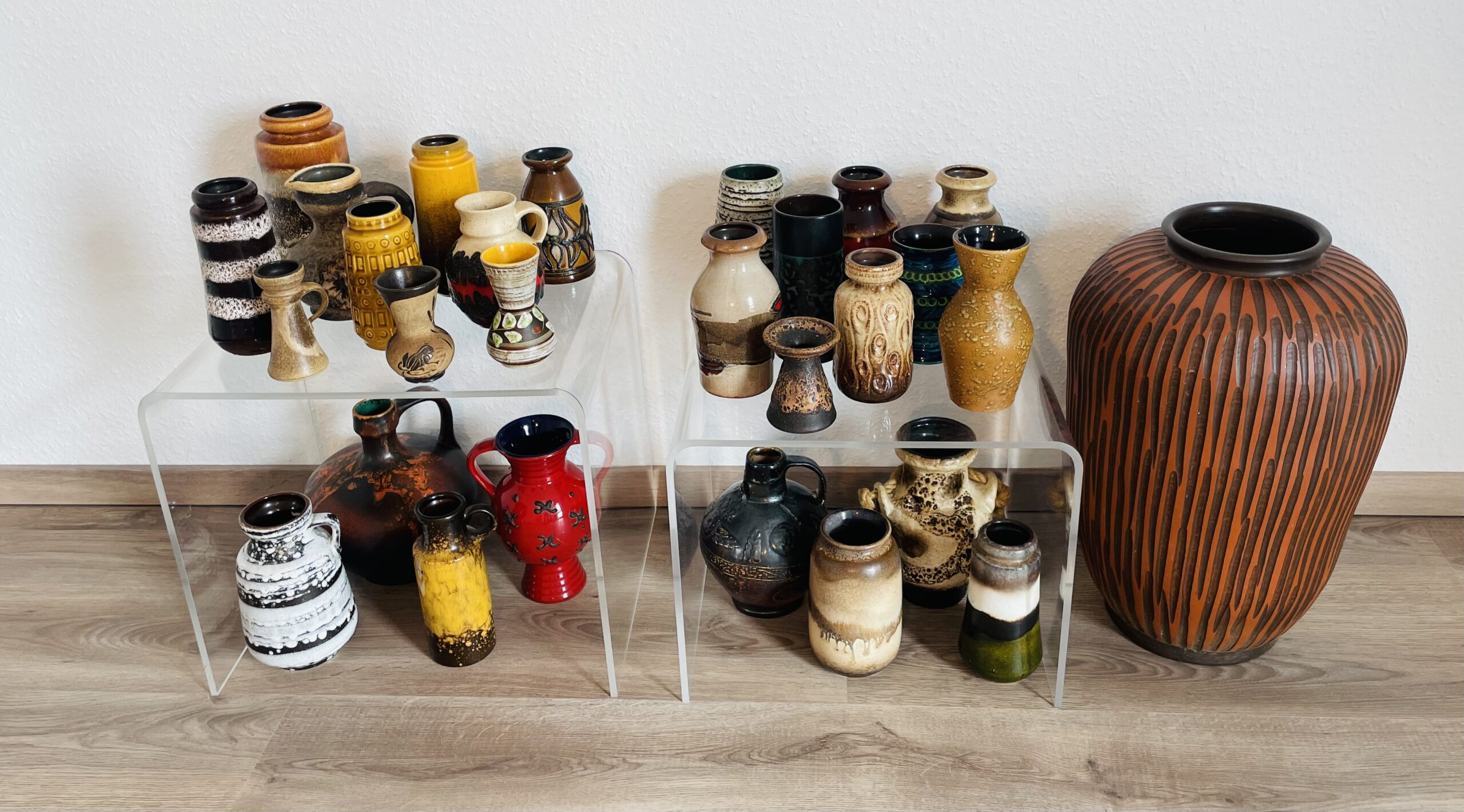 Großes Konvolut West German Pottery – 60er/70er Jahre – Fat Lava & Vintage Keramik Vasen Großes Konvolut West German Pottery – 60er/70er Jahre – Fat Lava & Vintage Keramik Vasen