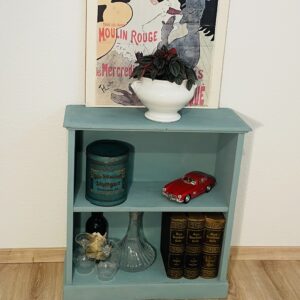 Bücherregal, Regal, antik, 1940/50er, Stauraum, Augenweide, Shabby Chic, Vintage Green