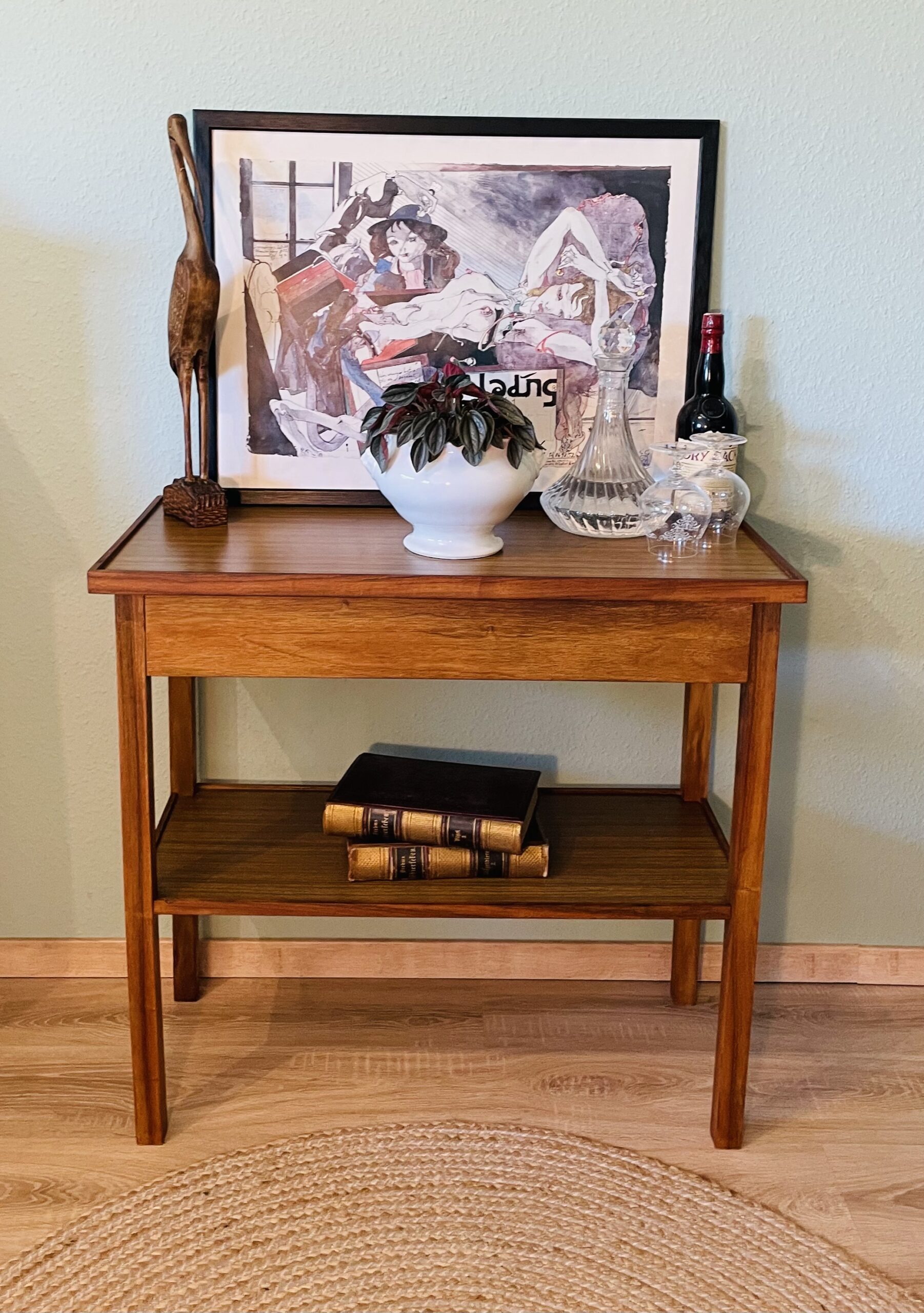 Beistelltisch Teakholz – dänisches Design, Vintage Flair, Mid Century Modern,1960er