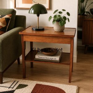 Beistelltisch Teakholz – dänisches Design, Vintage Flair, Mid Century Modern,1960er