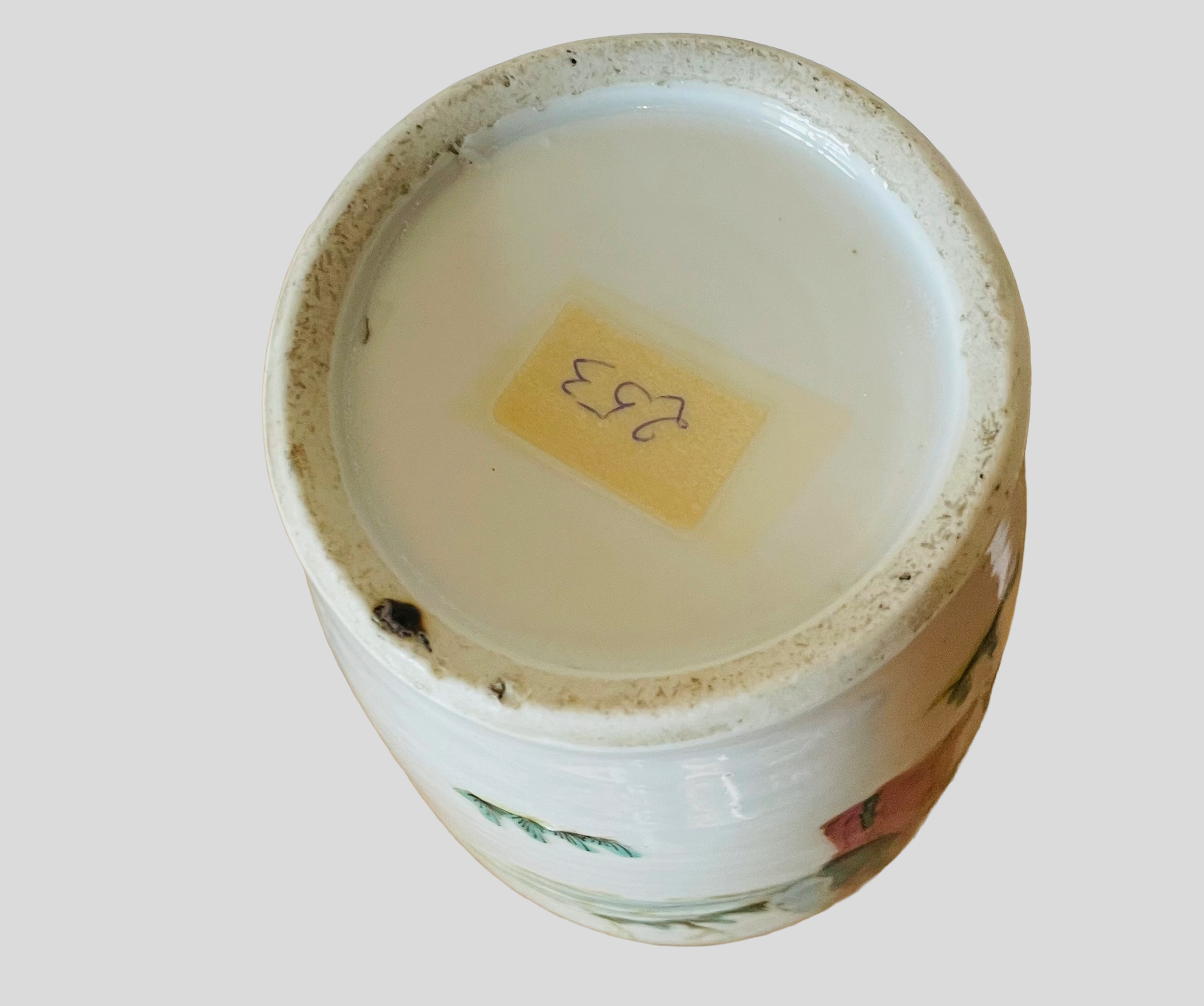 Chinesische Porzellanvase, Familie – Rose -Stil, antik, Figurenszenen, Nr.253, Kuang Hsu, 1875-1908