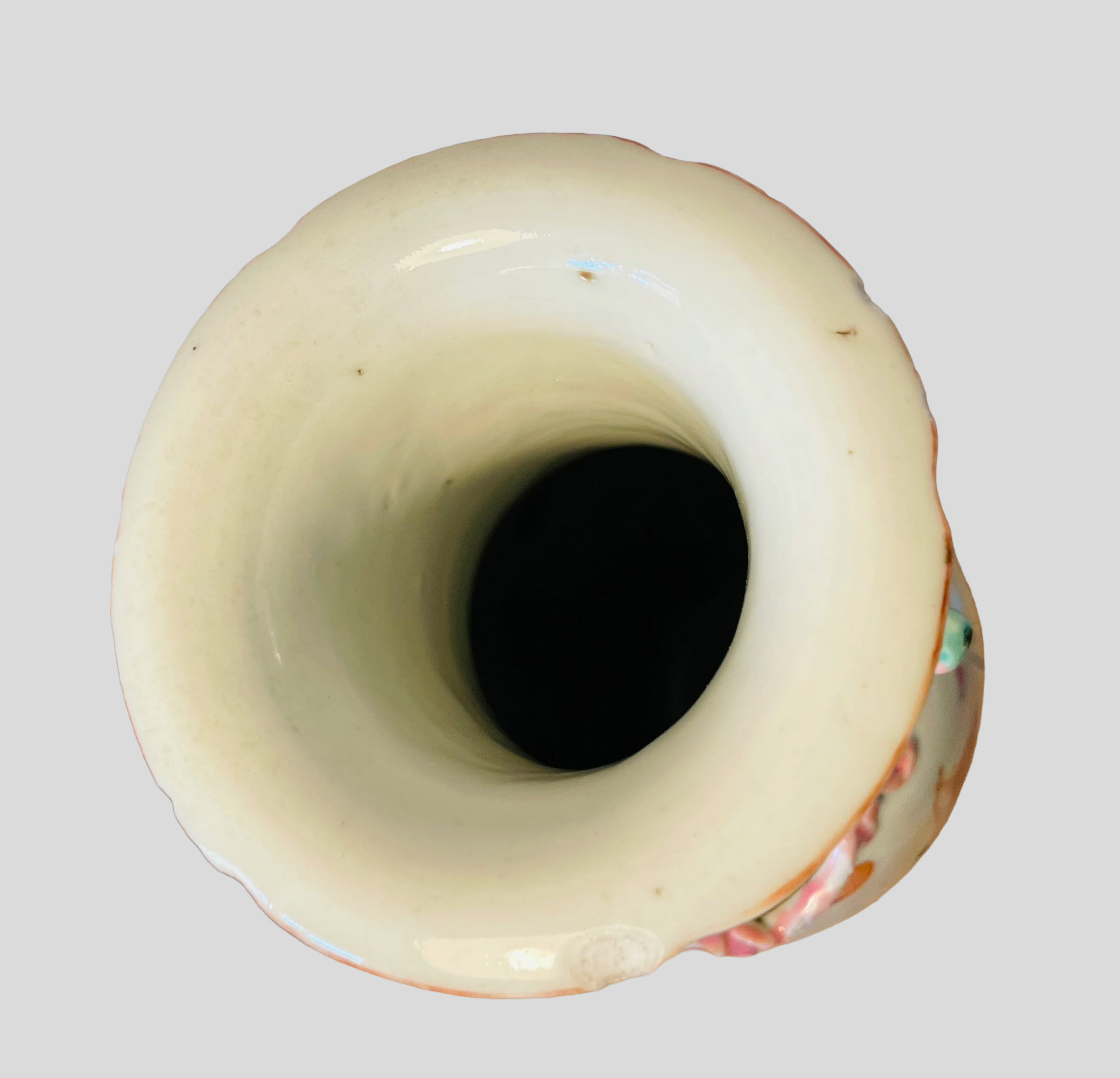 Chinesische Porzellanvase, Familie – Rose -Stil, antik, Figurenszenen, Nr.295, Kuang Hsu, 1875-1908