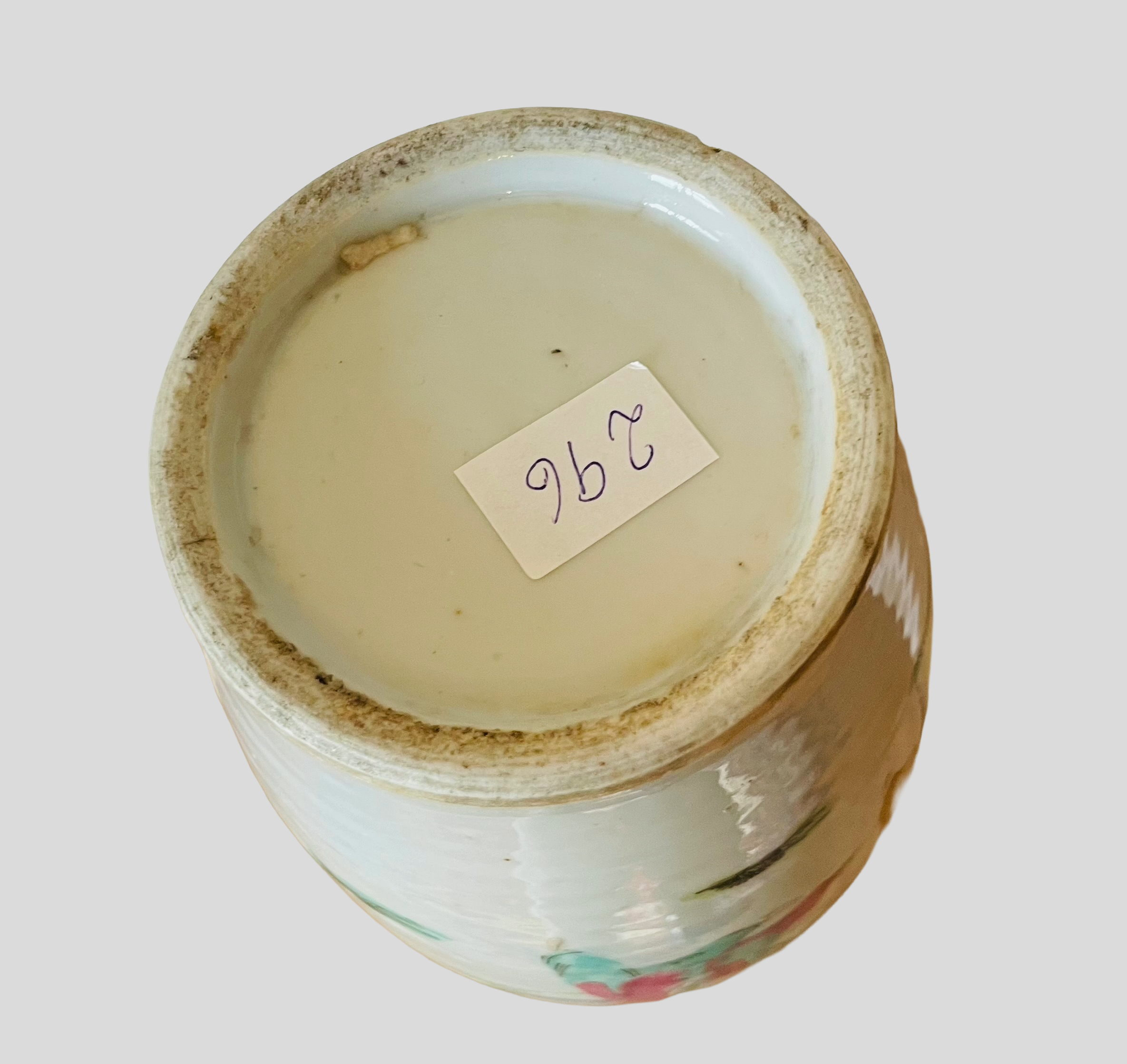 Chinesische Porzellanvase, Familie – Rose -Stil, antik, Figurenszenen, Nr.295, Kuang Hsu, 1875-1908