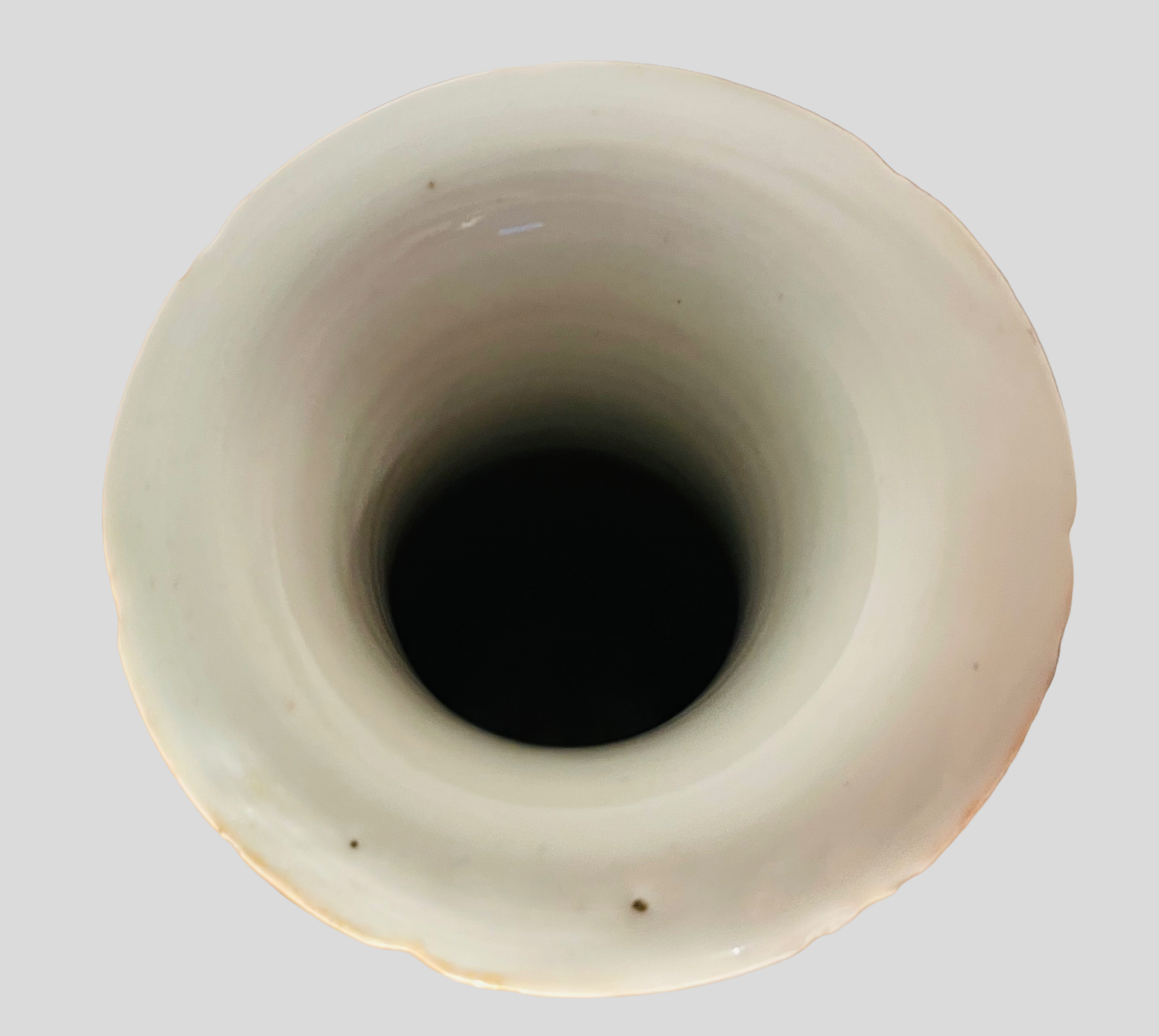 Chinesische Porzellanvase, Familie – Rose -Stil, antik, Figurenszenen, Nr.296, Kuang Hsu, 1875-1908